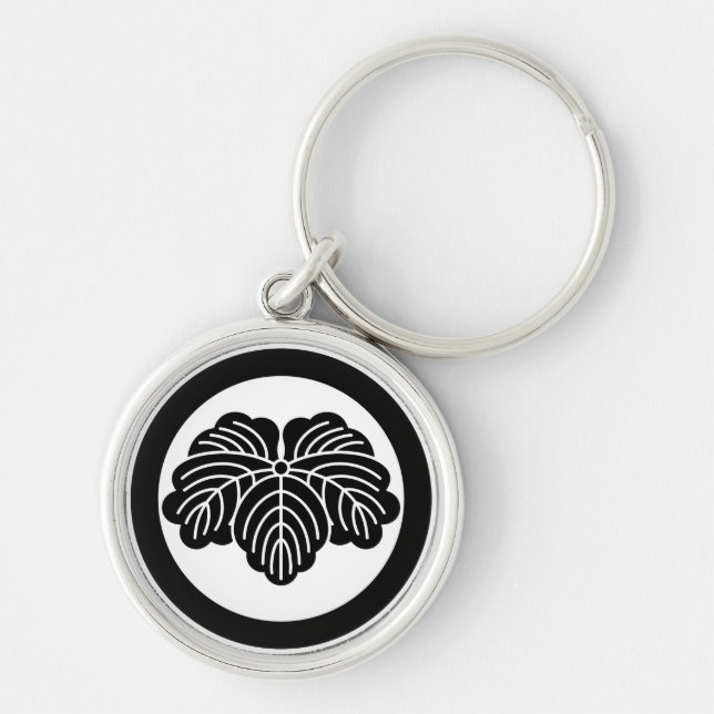 CHAVEIRO 丸 に 蔦(見 諸 家 聞 紋, 風) (Frente)