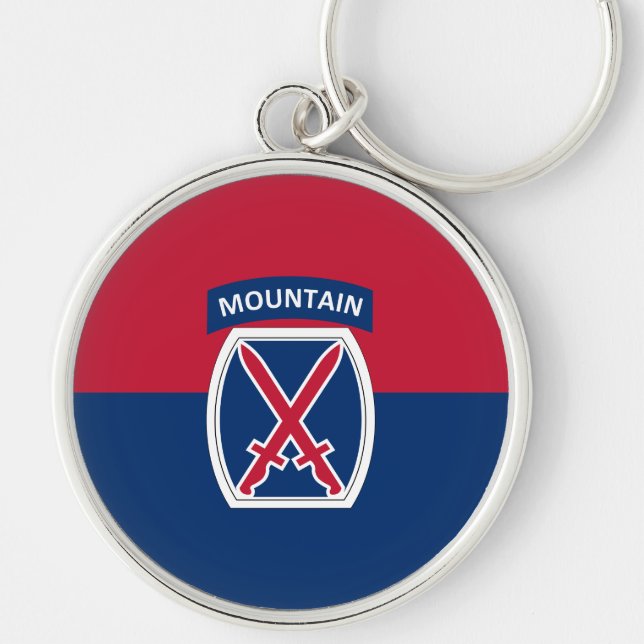 Chaveiro 10ª Divisão de Montanha (Frente)