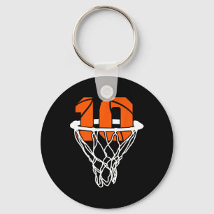 Chaveiro 10º Aniversário, Basquete, 10 Meninos, 10 Anos