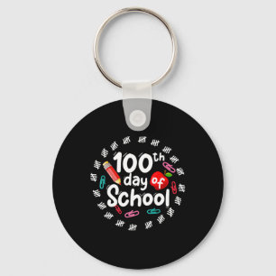 Chaveiro 100º Dia Da Escola Para Professores Crianças 100 D