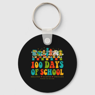 Chaveiro 100º Dia de Professores Escolares Brighter Smarter