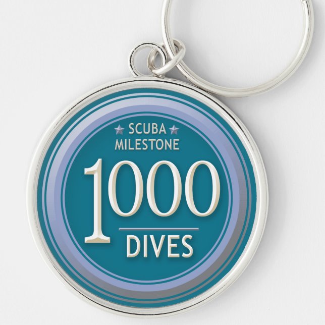 Chaveiro 1000 Dives (Frente)