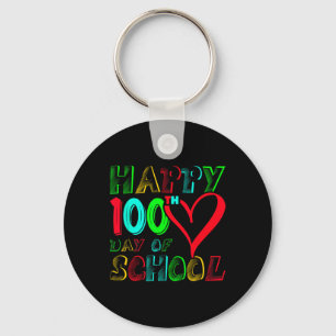 Chaveiro 100.º Dia Da Escola 100 Dias Estudantes Gi