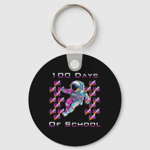 Chaveiro 100 Dias de Astronautas Escolares e Espaço Ro