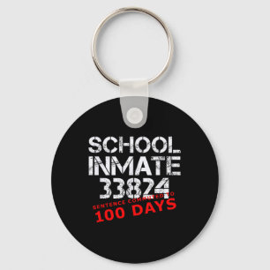 Chaveiro 100 Dias De Camisa Escolar Para O Estudante 100.º 
