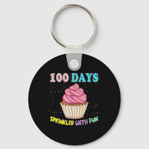 Chaveiro 100 Dias De Cupcake Rosa Rosa Misturado 100 Dias D