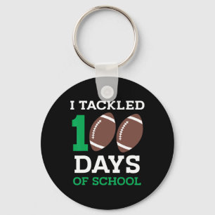 Chaveiro 100 dias de escola 100 dias de futebol estudante