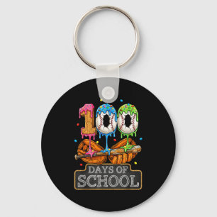 Chaveiro 100 Dias De Escola Beisebol Sorvete Gotejamento Al