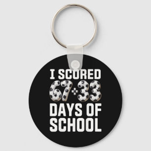 Chaveiro 100 Dias De Escola Futebol Marcou Seis Sete 67+33