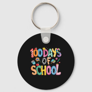 Chaveiro 100 Dias De Escola Preppy Coquette Laço 100 Dias S