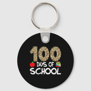 Chaveiro 100 Dias De Escola Professor Leopardo 100º Dia De