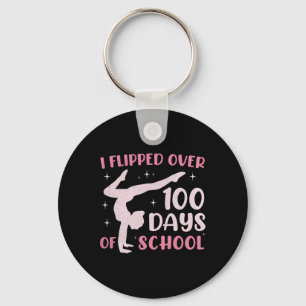 Chaveiro 100 Dias De Ginástica Escolar Mulheres Adolescente