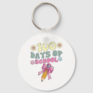 Chaveiro 100 Dias De Meninas Escolares Coquetê Arco 100 Dia