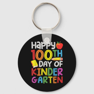 Chaveiro 100 Dias De Professores Do Jardim De Infância 100 
