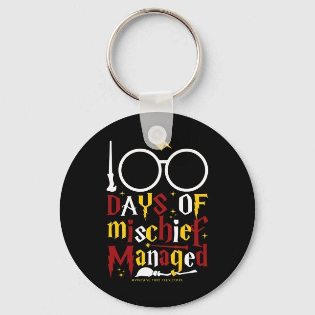 Chaveiro 100 Dias De Professores Mal Geridos 100 Dias (Frente)