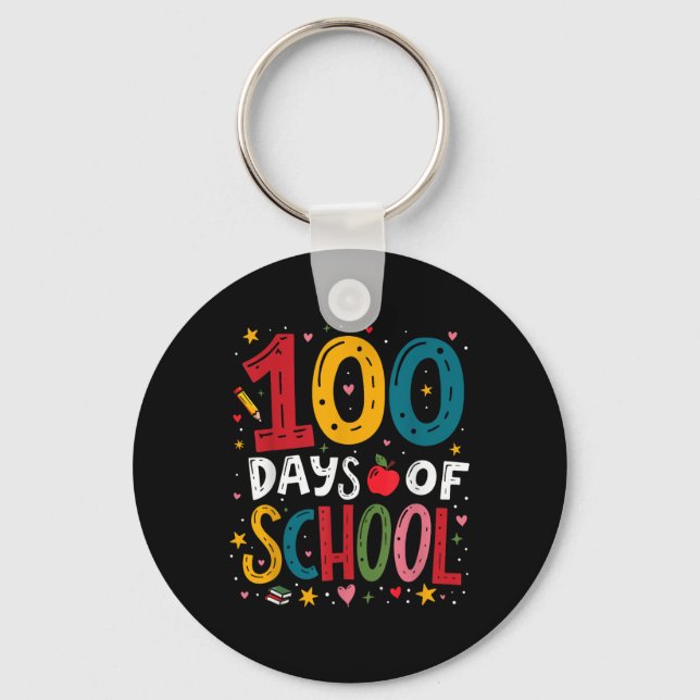 Chaveiro 100 Dias De Professores Rapazes 2025 100 (Frente)