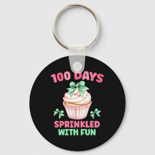 Chaveiro 100 Dias Empurrados Com Cupcake Divertido 100 Dias