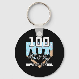 Chaveiro 100 Dias Gotejantes de Escola Bysebyll Sorvete 100