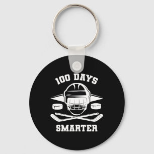 Chaveiro 100 dias mais espertos Feliz 100º Dia do Hóquei Es