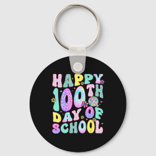 Chaveiro 100 Dias Mais Inteligentes Feliz 100.º Dia De Cora