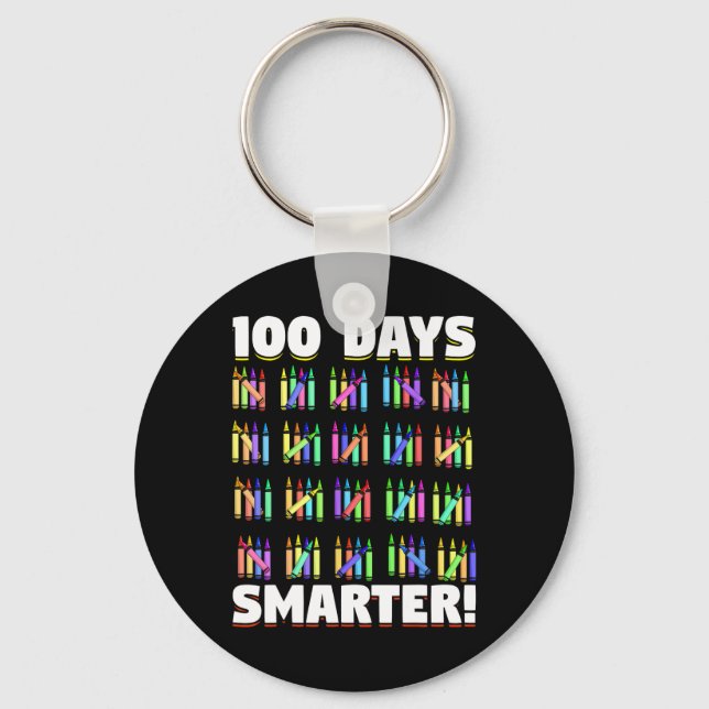 Chaveiro 100 Dias Mais Inteligentes Para O Estudante De Cra (Frente)
