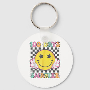 Chaveiro 100 Dias Mais Inteligentes Sorriem Com 100 Dias De