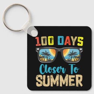 Chaveiro 100 Dias Mais Perto da Escola de Férias de Verão