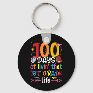 Chaveiro 100 Dias Vivendo aquela Vida da 1ª Série Menino Me