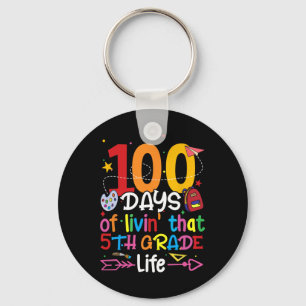 Chaveiro 100 Dias Vivendo aquela Vida da 5ª Série Menino Me