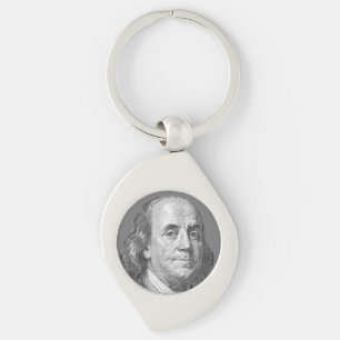 Chaveiro 100 dólares, Benjamin Franklin