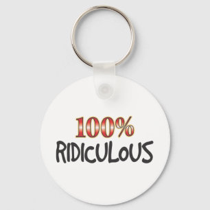 Chaveiro 100 por cento ridículos