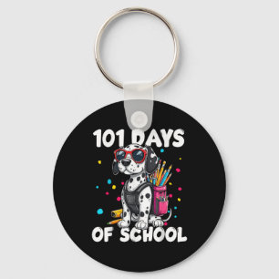 Chaveiro 101 Dias De Menino De Cachorro Da Escola 100. º Di