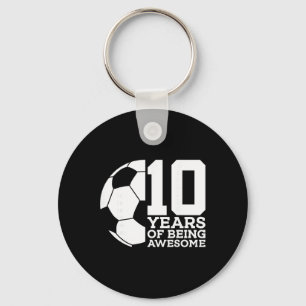 Chaveiro 10 Anos Sendo Futebol Incrível 10º Aniversário _1