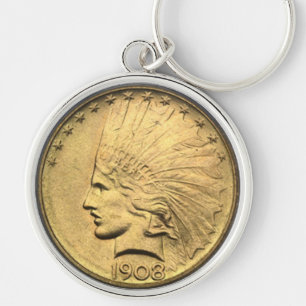 CHAVEIRO $10 PARTES DO OURO