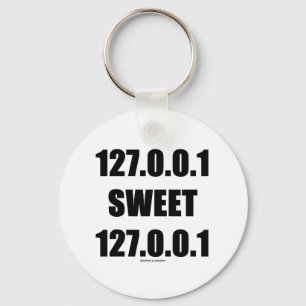 Chaveiro 127.0.0.1 127.0.0.1 doce (geek Home doce Home)
