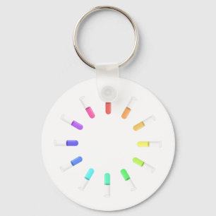 Chaveiro 12 líquidos