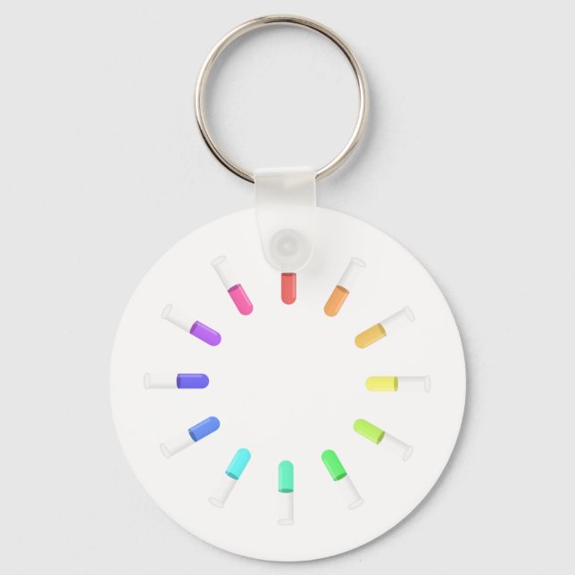 Chaveiro 12 líquidos (Frente)