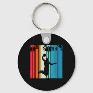 Chaveiro 13 Birthday Basball Lover Gift 13 Anos R