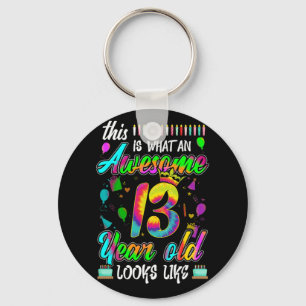 Chaveiro 13 Birthday incrível de 13 anos parece