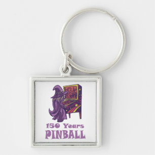 Chaveiro 150 Anos de Arcade do Assistente de Pinball