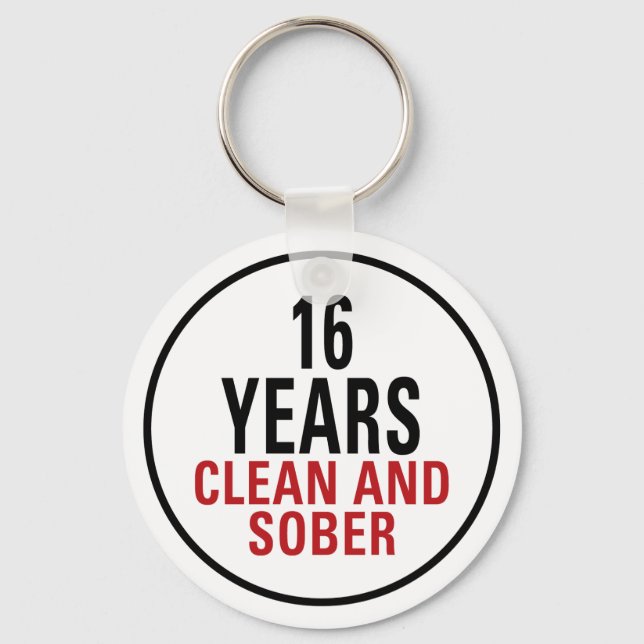 Chaveiro 16 anos de limpeza e sobra (Frente)