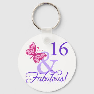 Chaveiro 16 e aniversário fabuloso