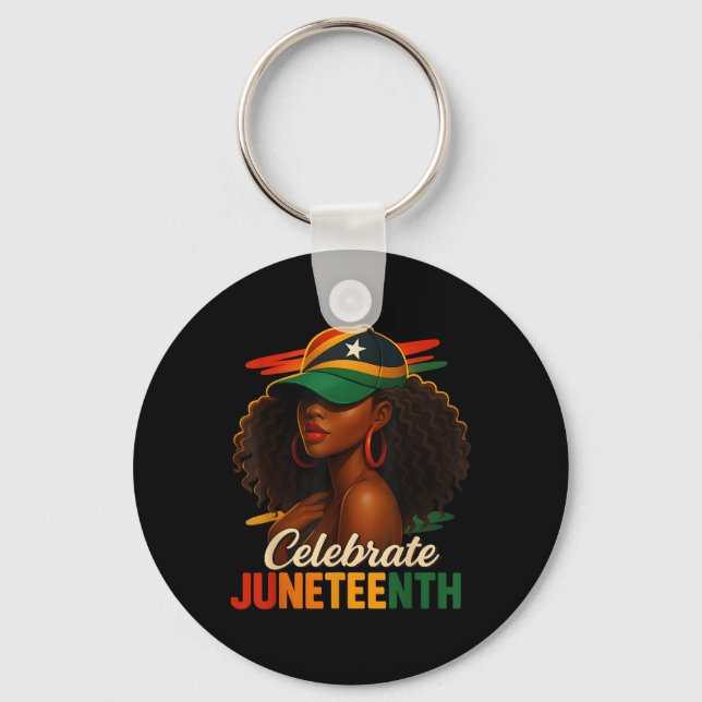 Chaveiro 1865 Décima Sétima Celebração da Liberdade Afro-Am (Frente)
