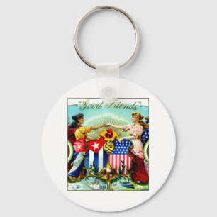 Chaveiro 1898 bons charutos dos amigos