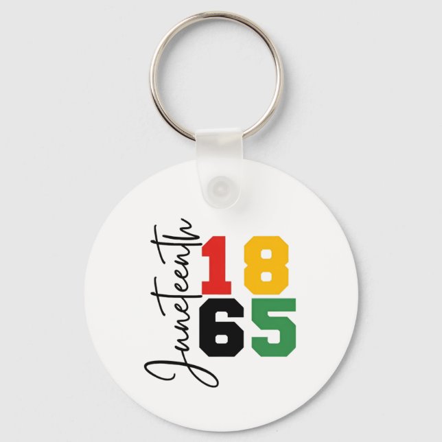 Chaveiro 18 de junho de 1865 Dia da Independência Real (Frente)