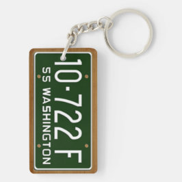 Chaveiro 1955 da matrícula do vintage de