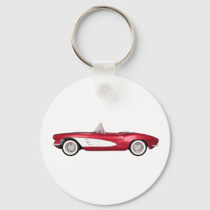 Chaveiro 1961 Corvette C1: Candy Apple Finish: