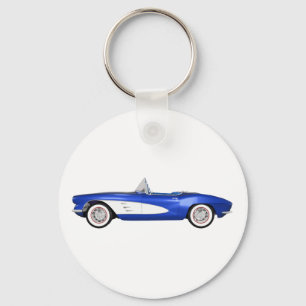 Chaveiro 1961 Corvette C1: Término Azul:
