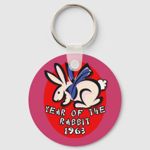 Chaveiro 1963 Year of the Rabbit Apparel and Gifts