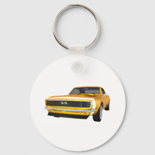 Chaveiro 1967 Camaro SS: Conclusão Amarela: Modelo 3D: